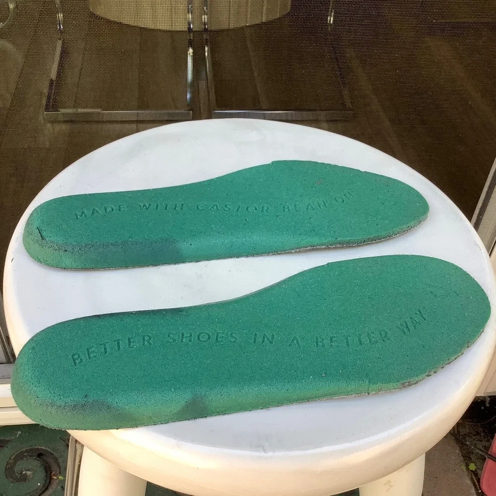 Mens Sz 9 USED ALLBIRDS Tree Pipers Running Shoes 1020 NV1 7.1KG Black/White - Picture 11 of 12